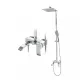 Душевая стойка Hansberge Cubito H5077C1 хром