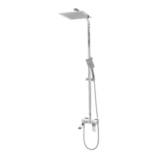 Душевая стойка Hansberge Cubito H5077C1 хром