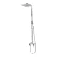 Душевая стойка Hansberge Cubito H5077C1 хром