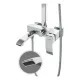 Душевая стойка Hansberge Cubito H5077C1 хром