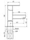Смеситель для раковины Rav Slezak Loira LR526.5 Хром