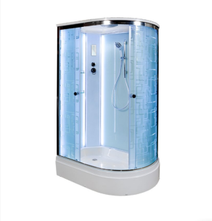 Душевая кабина Deto ЕМ2712 L LED с гм. 120х80х220 см Душевая кабина Deto ЕМ2712 L LED с гм. 120х80х220 см