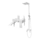 Душевая стойка Hansberge Cubito H5077WW белый