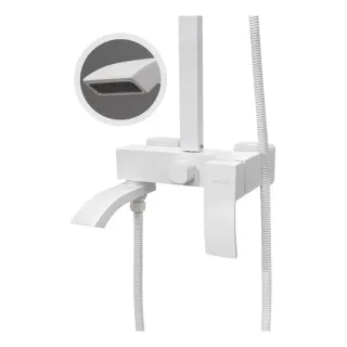 Душевая стойка Hansberge Cubito H5077WW белый