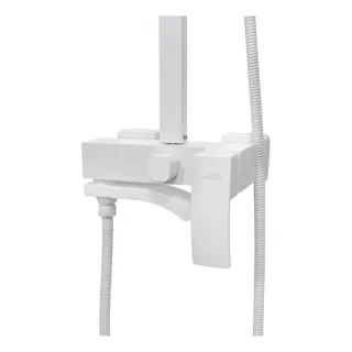 Душевая стойка Hansberge Cubito H5077WW белый