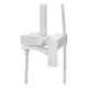 Душевая стойка Hansberge Cubito H5077WW белый