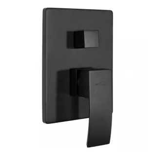 Душевой комплект Hansberge Cubito H6077BL чёрный матовый
