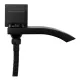 Душевой комплект Hansberge Cubito H6077BL чёрный матовый