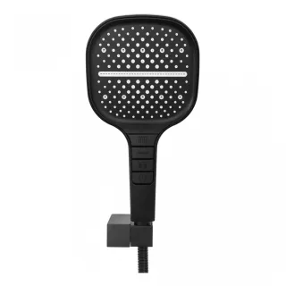 Душевой комплект Hansberge Cubito H6077BL чёрный матовый