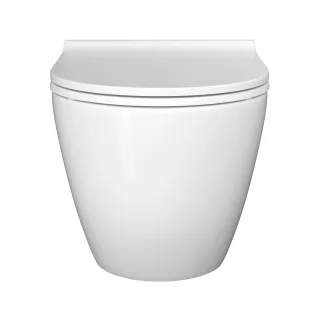 Унитаз подвесной VitrA Mia Round (Мия Раунд) 7510B003-0075 безободковый SmoothFlush (Смусфлаш) антибактериальное покрытие Hygiene (Хайджн)