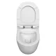 Унитаз подвесной VitrA Mia Round (Мия Раунд) 7510B003-0075 безободковый SmoothFlush (Смусфлаш) антибактериальное покрытие Hygiene (Хайджн)