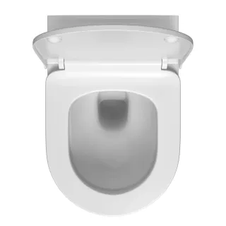 Унитаз подвесной VitrA Mia Round (Мия Раунд) 7510B003-0075 безободковый SmoothFlush (Смусфлаш) антибактериальное покрытие Hygiene (Хайджн)