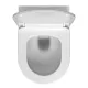 Унитаз подвесной VitrA Mia Round (Мия Раунд) 7510B003-0075 безободковый SmoothFlush (Смусфлаш) антибактериальное покрытие Hygiene (Хайджн)