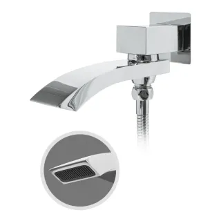 Душевой комплект Hansberge Cubito H6077C хром