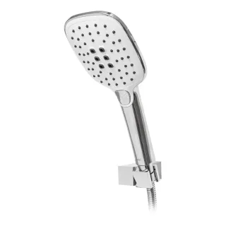 Душевой комплект Hansberge Cubito H6077W белый/хром