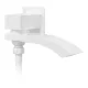 Душевой комплект Hansberge Cubito H6077WW белый