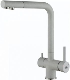 Смеситель для кухни Paulmark Skalen Sk213020-310 серый Смеситель для кухни Paulmark Skalen Sk213020-310 серый