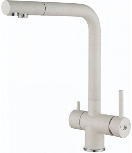 Смеситель для кухни Paulmark Skalen Sk213020-328 бежевый