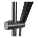 Душевая стойка Hansberge H5065BG графит