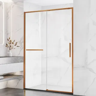 Душевая дверь Vincea Slim Soft VDS-1SS120CLBC 120 см стекло прозрачное профиль медь брашированная
