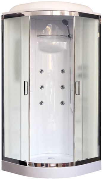 Душевая кабина Royal Bath HK стекло матовое 90x90см RB90HK2-M-CH-EL