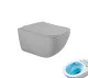Унитаз подвесной Tornado Gid Tr2143TF-Lgm 62305Y серый матовый 49x34x36