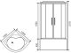 Душевая кабина Royal Bath BK стекло белое/прозрачное 100x100см RB100BK6-WT