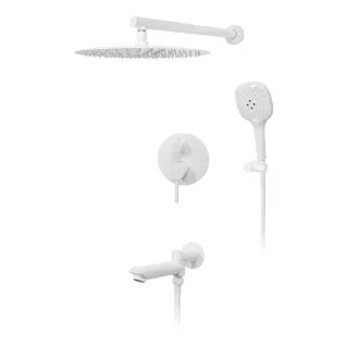 Душевой комплект Hansberge H6099WW белый
