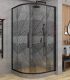 Душевой уголок AvaCan HB 90x90 см чёрный