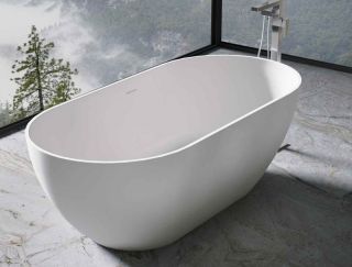 Ванна акриловая Vincea Solid Surface VBT-4S04MW-1600 160 x 80 см белая белая