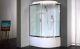Душевая кабина Royal Bath BK левая стекло прозрачное 120x80см RB8120BK1-T-CH-L-EL