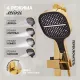 Душевая стойка Hansberge H5070GO золото