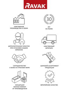 Смеситель для ванны с душем Ravak Flat X070119 хром Смеситель для ванны с душем Ravak Flat X070119 хром