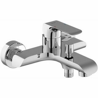 Смеситель для ванны с душем Ravak Flat X070119 хром Смеситель для ванны с душем Ravak Flat X070119 хром