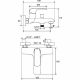 Смеситель для ванны с душем Ravak Flat X070119 хром