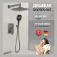 Душевой комплект Hansberge H6070BG графит