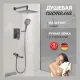 Душевой комплект Hansberge H6075BG графит