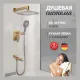 Душевой комплект Hansberge H6075BR бронза