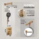 Душевой комплект Hansberge H6075BR бронза