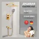 Душевой комплект Hansberge H6075GO золото