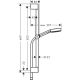 Душевой гарнитур Hansgrohe Pulsify Select Relaxation 24160000