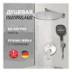 Душевой комплект Hansberge H6090NK никель