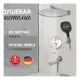 Душевой комплект Hansberge H6095NK никель