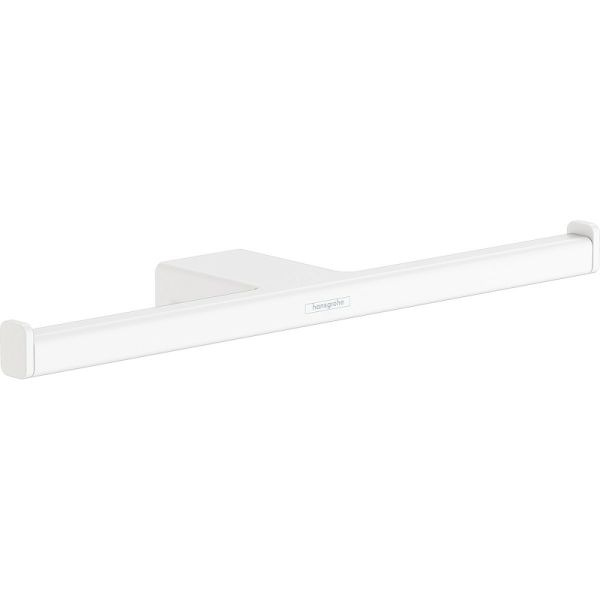 Держатель туалетной бумаги Hansgrohe AddStoris  41748700 двойной Белый матовый