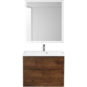 Тумба под раковину BelBagno Marino 90см Rovere Moro MARINO-H60-900-2C-SO-RW-P