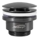 Донный клапан Hansberge H107BG графит