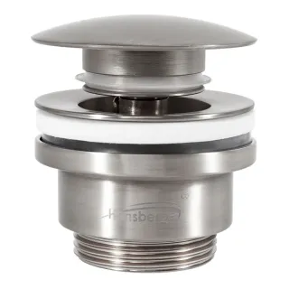 Донный клапан Hansberge H107NK никель