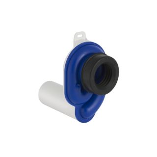 Geberit 152.950.11.1 Сифон для писсуара, горизонтальный, d50