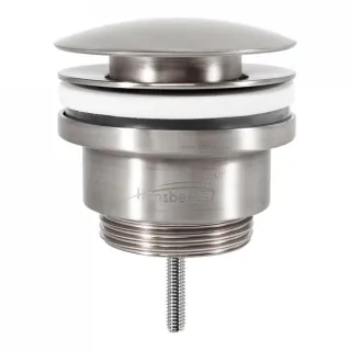 Донный клапан Hansberge H107NK никель