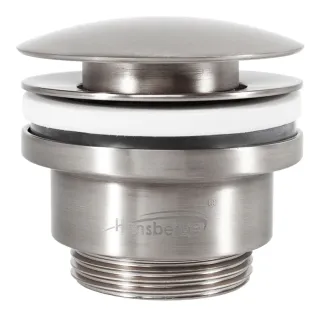 Донный клапан Hansberge H107NK никель